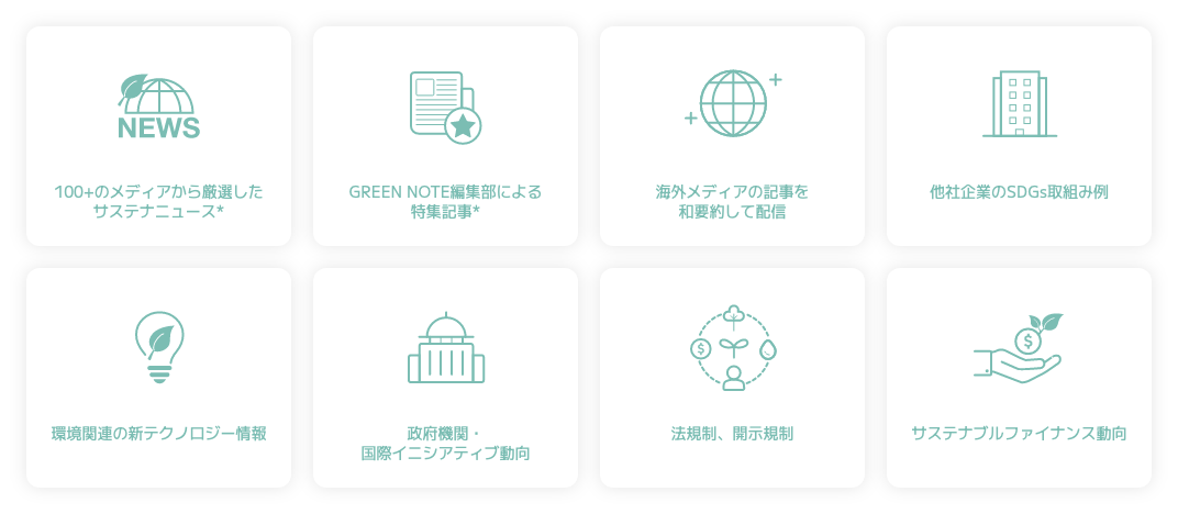 御社のビジネスはメガトレンドSDGsに対応していますか?